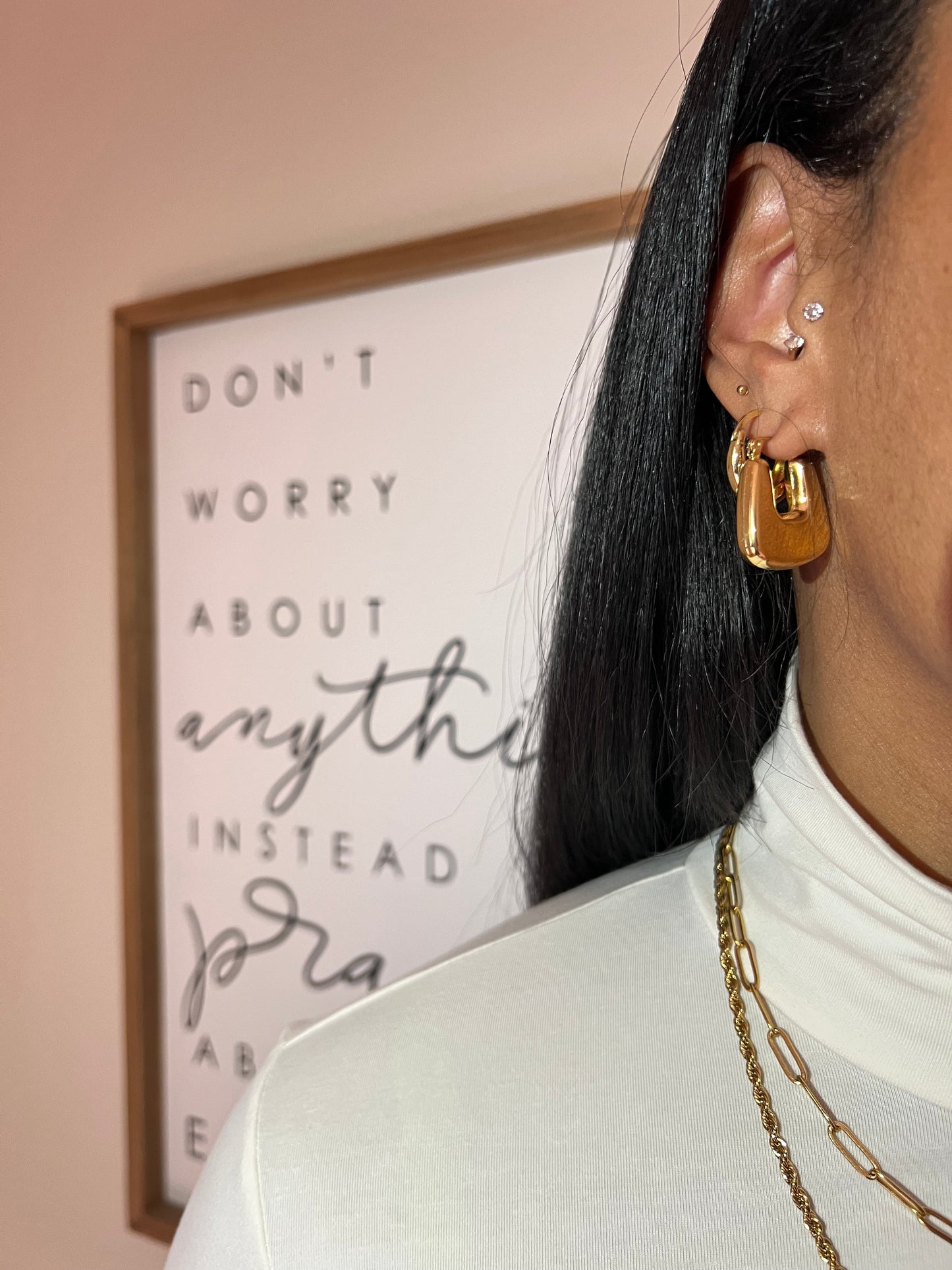 Cabana Chunky Hoops