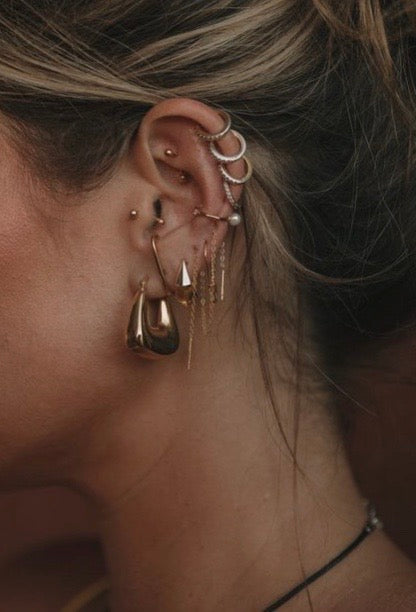 Cabana Chunky Hoops