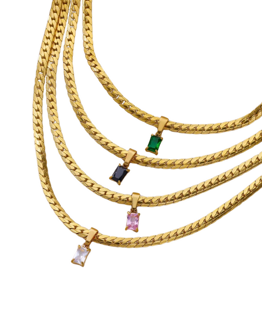 Color Choker Necklace