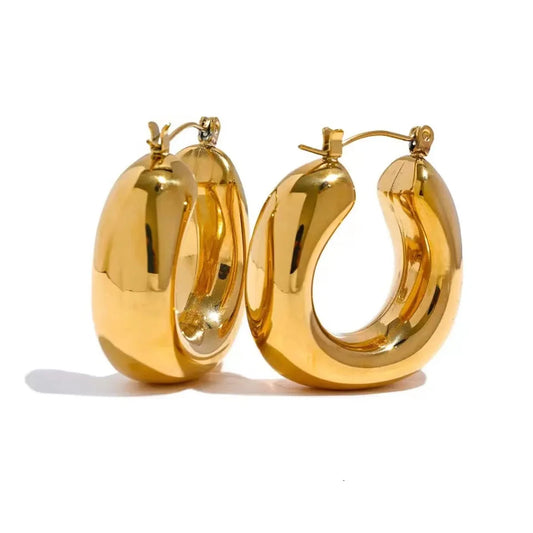 Vintage U Shape Earrings