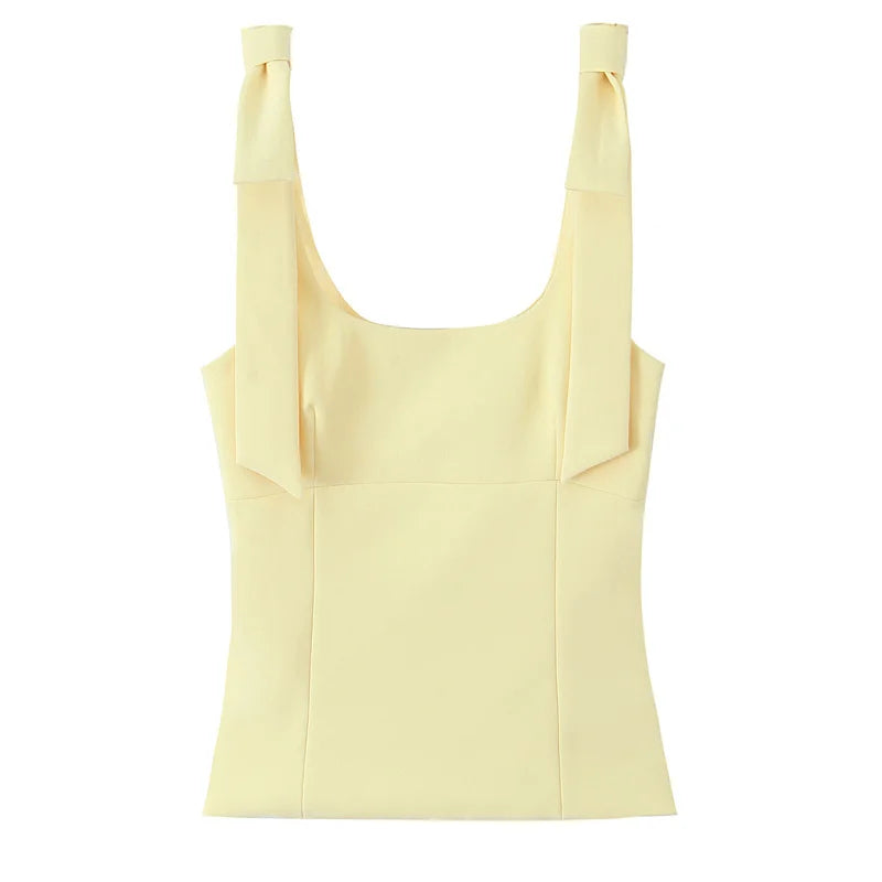Butterfly Backless Top