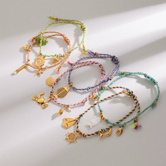 Adjustable Rope Bracelet