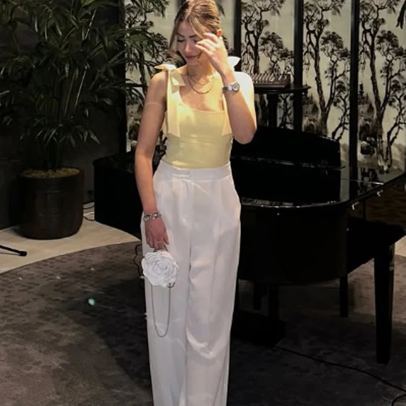 Butterfly Backless Top
