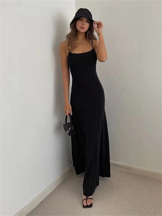 Sleeveless Spaghetti dress